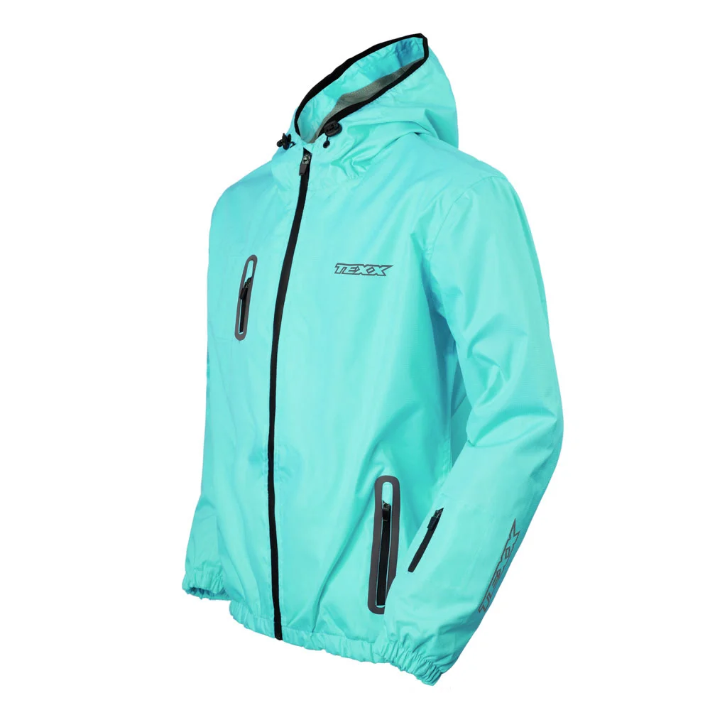 Jaqueta Texx (Corta Vento) Unissex Neon Azul Claro - Spinelli